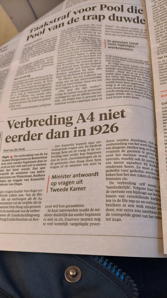 sbroersen's tweet photo. @Mathijs__Smit Leidsch Dagblad kan het nieuws ook al niet bijbenen https://t.co/I6fDicyeQN