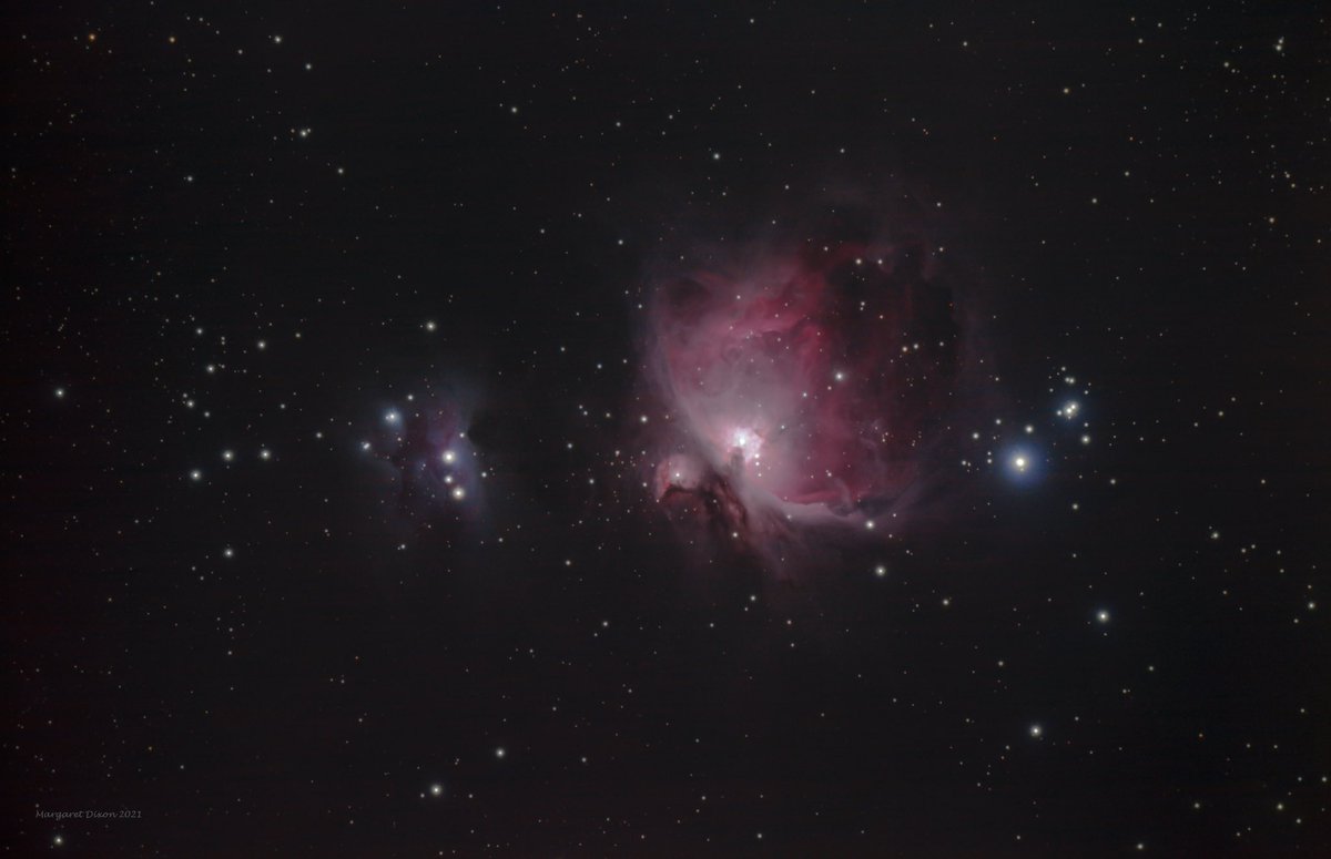 themagster3's tweet photo. An old favourite, first Orion of the season. Dodging clouds to get this #winter #astronomy #lookup https://t.co/1ZUTGDyprO