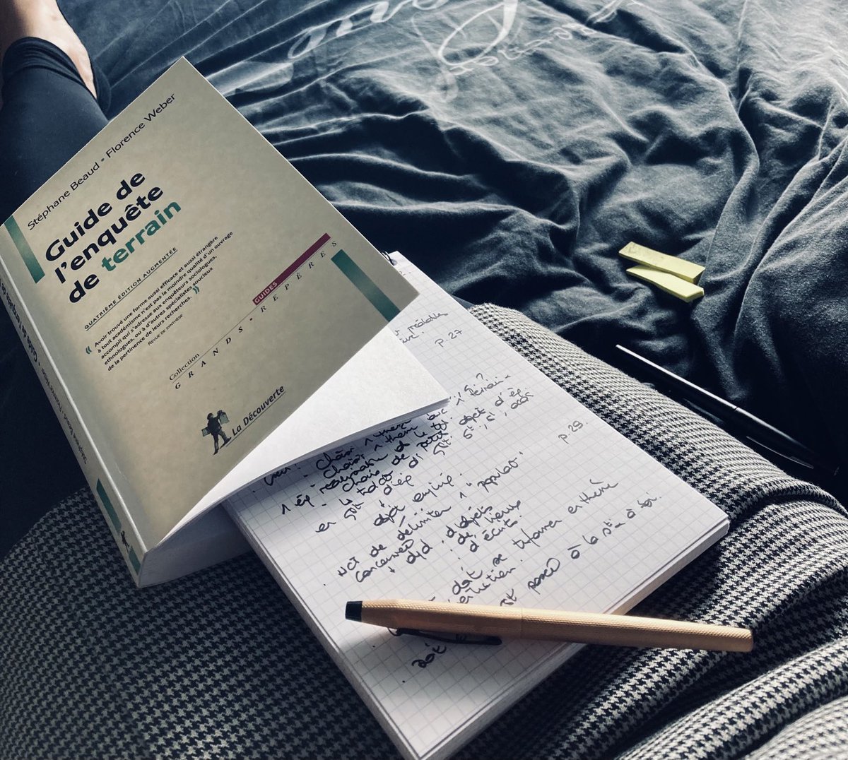 deMontaigneA's tweet photo. Ouvrage d’une grande richesse pour préparer toute enquête ethnographique ou simplement pour appréhender autrement les processus sociaux #Beaud #Weber #sociologie #ethnographie https://t.co/XAFpyR9HmS