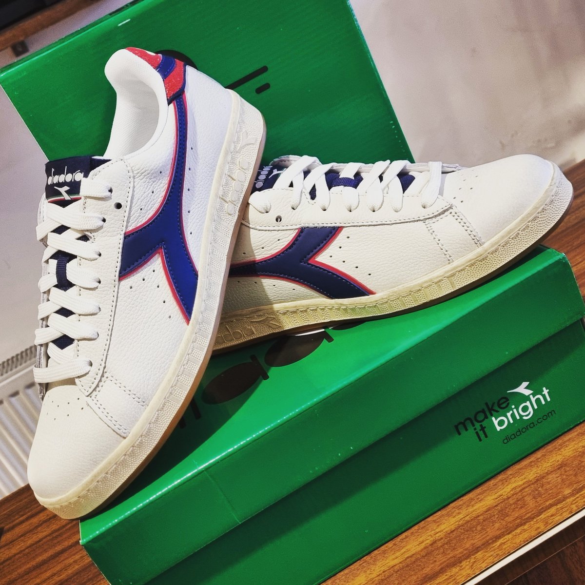 chapterwear's tweet photo. New Diadora game low icona £75.
In store and online.
#chapterclothing #chapterwear #leam #loveleam #lovelocal #leamington #diadora https://t.co/54VR5MYdU3