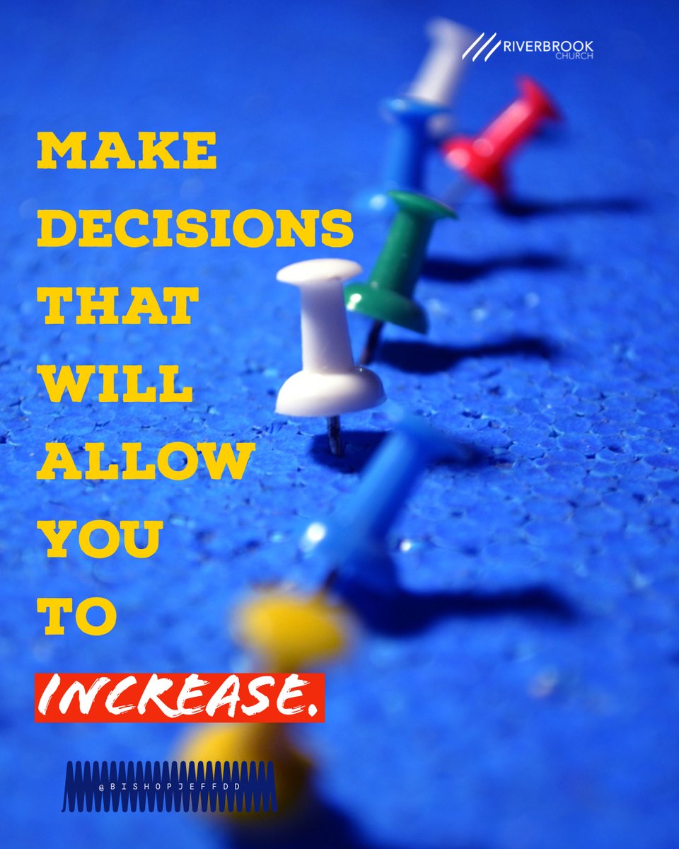 RIVERBROOKLIVE's tweet photo. Good Morning,
Make decisions that will allow you to increase!
You’re suppose to have access to God!

#faith #decisions #increase #relationship #riverbrook #itsok #revive #reup+ https://t.co/zffcdIQabr