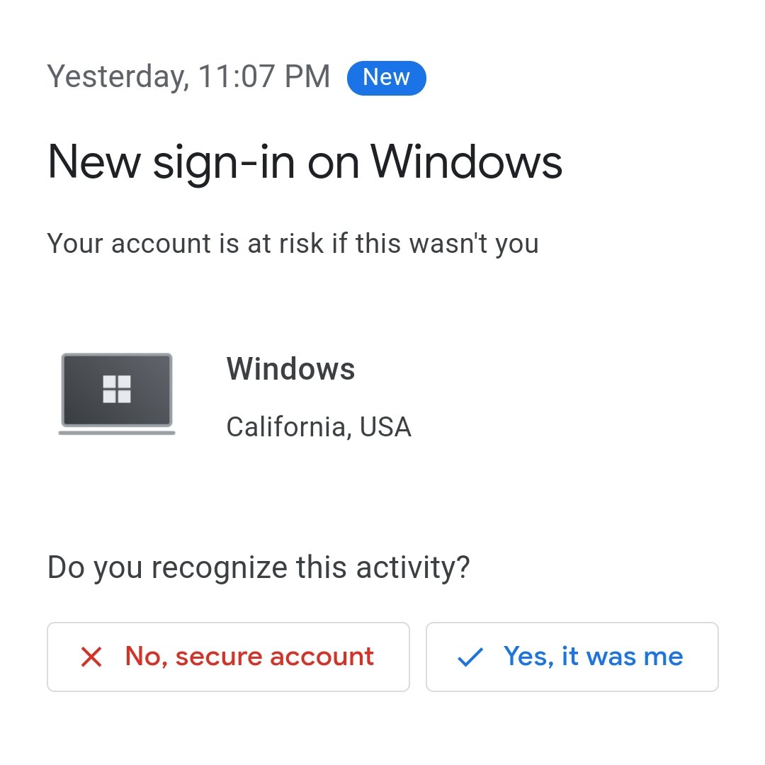 SE_7777777_EN's tweet photo. @madebygoogle @Google @Android The security system can't tell between @Windows and @MicrosoftEdge running on @Android
Gave me a scare at first
#FeatureRequest #FixMe #notWindows https://t.co/s16yzYLnKF