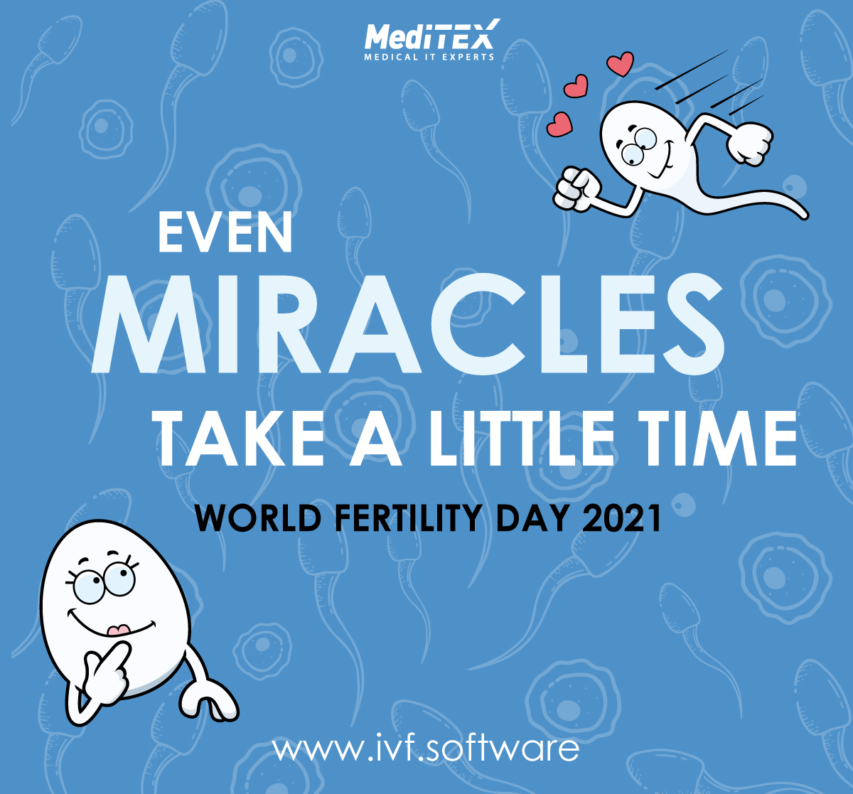 meditex_de's tweet image. Today is #WorldFertilityDay!
On this day, we share awareness about infertility. 
Infertility is a disease and should be treated as one, it is nothing to feel ashamed or guilty about! 💙

@ivfbabble 
#WestandbyyouonWFD and #IVFbabbleWFD