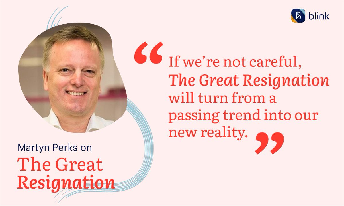 Blink (@joinblink) on Twitter photo "It takes more than a 20% pay raise to lure most employees away from a manager who engages them; and nothing to poach a disengaged worker" @GallupWorkplace
<a href="/martynperks/">Martyn Perks</a> shares his thoughts on the Great Resignation. Find out more about it here ๐๐ผ buff.ly/3Gys3jw "It takes more than a 20% pay raise to lure most employees away from a manager who engages them; and nothing to poach a disengaged worker" @GallupWorkplace
<a href="/martynperks/">Martyn Perks</a> shares his thoughts on the Great Resignation. Find out more about it here ๐๐ผ buff.ly/3Gys3jw