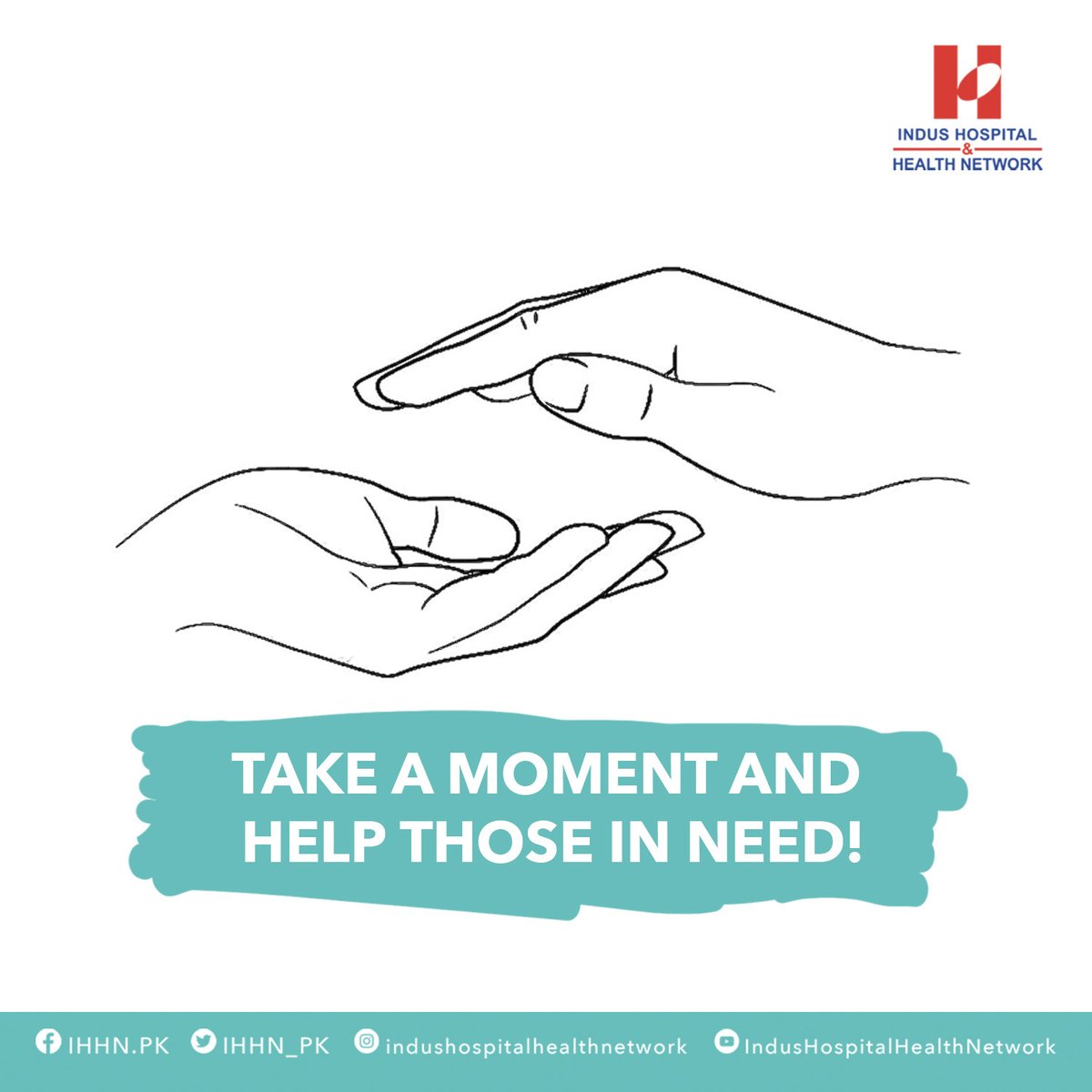 IHHN_PK's tweet photo. Every day, we help thousands of patients across Pakistan! This has only been made possible through your continued support and trust.

Join us and help us save lives!

Visit: https://t.co/2K1Jw8kDAX
#LikeShareDonate #IndusAapSeHai #postforchange #TheIndusHospital #IHHN https://t.co/i0sy8qqQqR