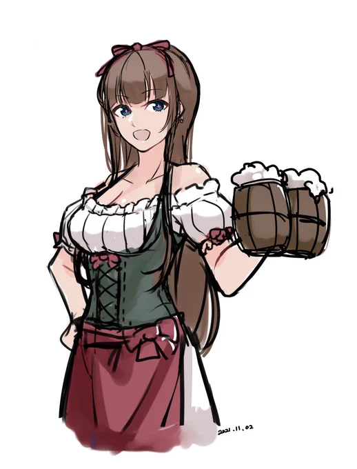 看板娘のちえりちゃん 