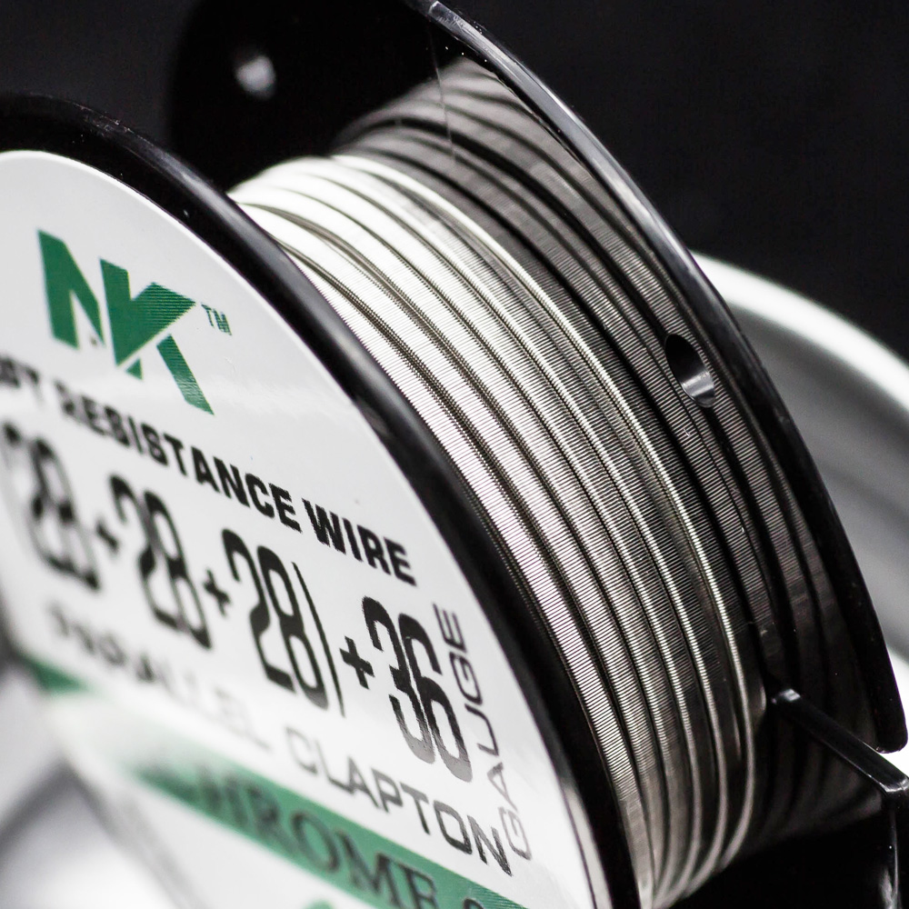 CoilLeaderUK's tweet photo. NK wire
#nk #prebuiltcoil #wire #vape https://t.co/P74awI9TYK