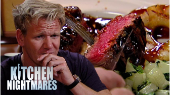 Gordon Ramsay Crumbles Under Pork Chops Sushi Stuck to the Glass! https://t.co/umSG793XP6