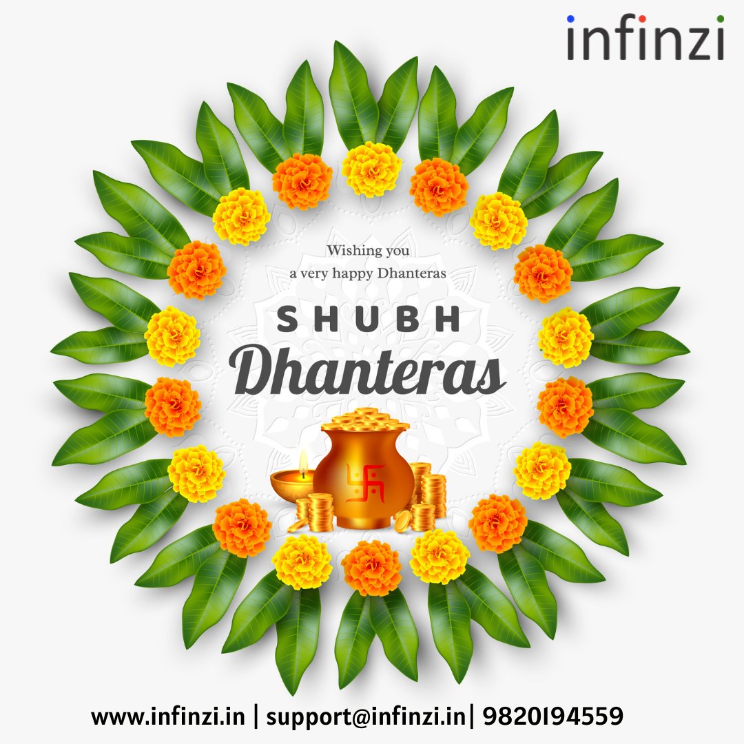 infinzi's tweet photo. May Goddess of wealth shower her blessings on you, enriching your life with prosperity &amp; happiness!
.
.
.
.
.
.
#infinzi #teaminfinzi #dhanteras #diwali #festival #happiness #joy #properity #goodhealth https://t.co/ToZvUHzHUd
