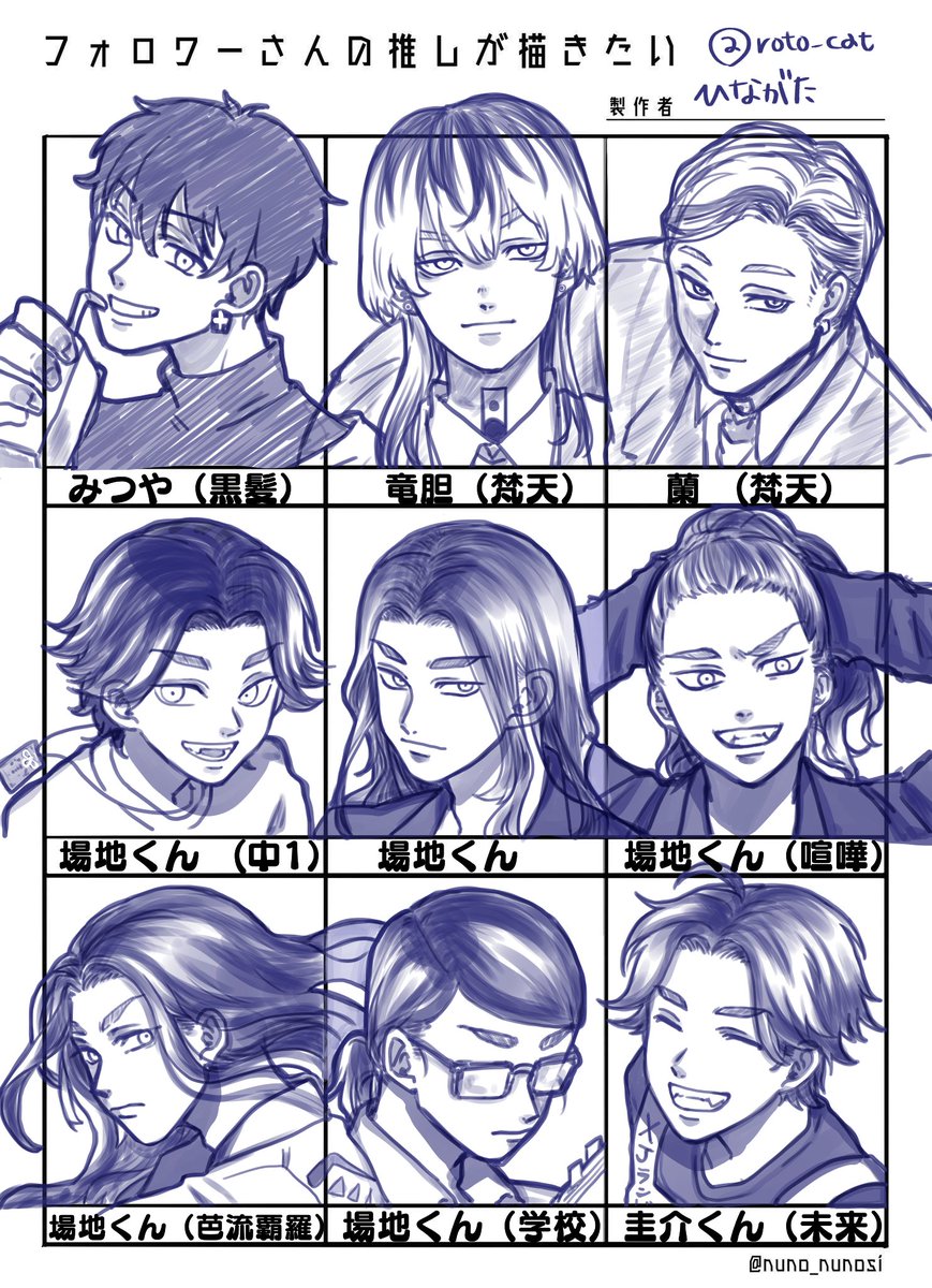 #フォロワーさんの推しが描きたい
テンプレートお借りしました
二枚目はただの語彙力の無い私の独白

後半は私の推しで埋めました😌💕 