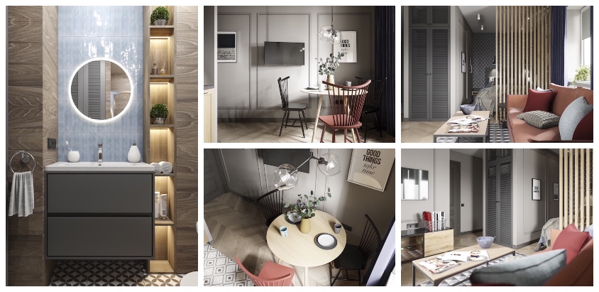 Idei_DIY's tweet photo. Decorarea deosebit de frumoasa a unei garsoniere de doar 35 metri patrati - https://t.co/J5hMKe8nFr https://t.co/QRj5pOmveo
