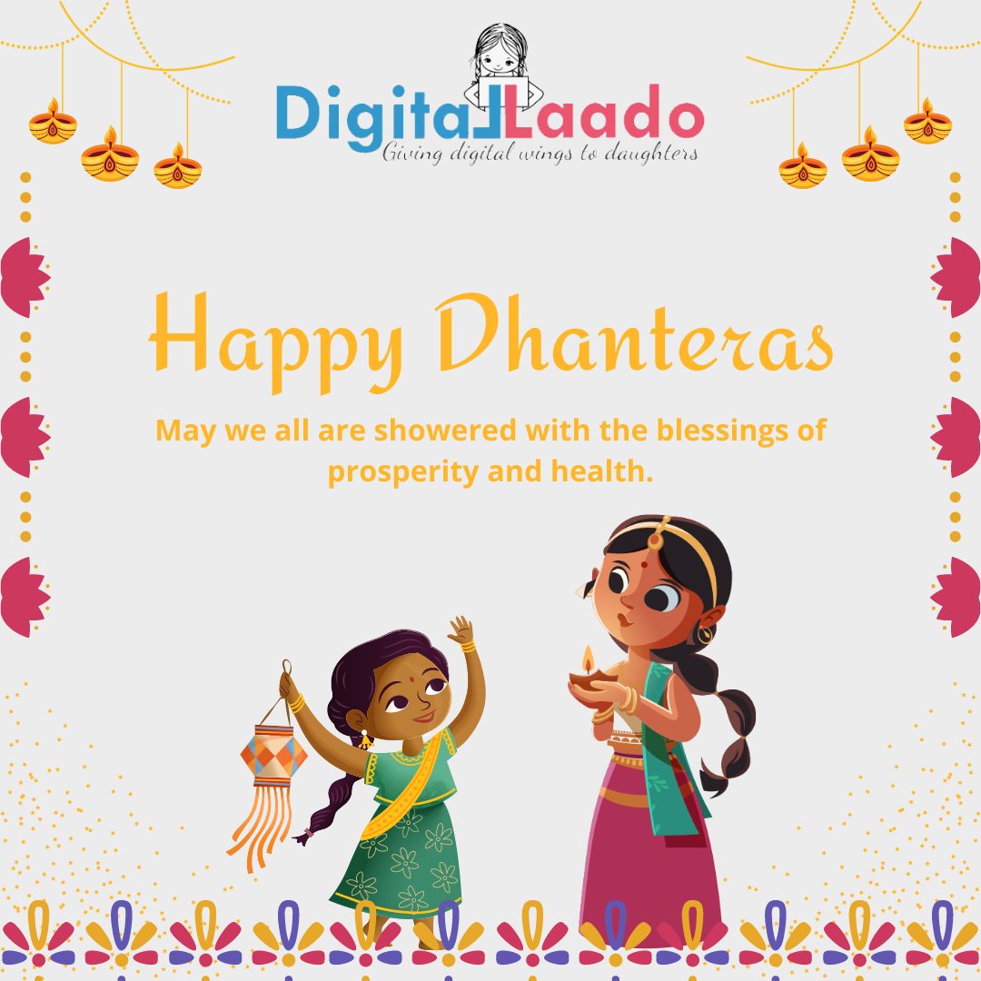 DigitalLaado's tweet photo. May this Dhanteras shower you with wealth and prosperity as you journey towards greater success. Happy Dhanteras!!
.
.
.
#dhanteras #happydhanteras #festival #indianfestival #dhanteraswishes #festivals #festiveseason #celebrations #laxmipujan #dhanterasspecial #dhanteraspuja https://t.co/jYI0dca7ER