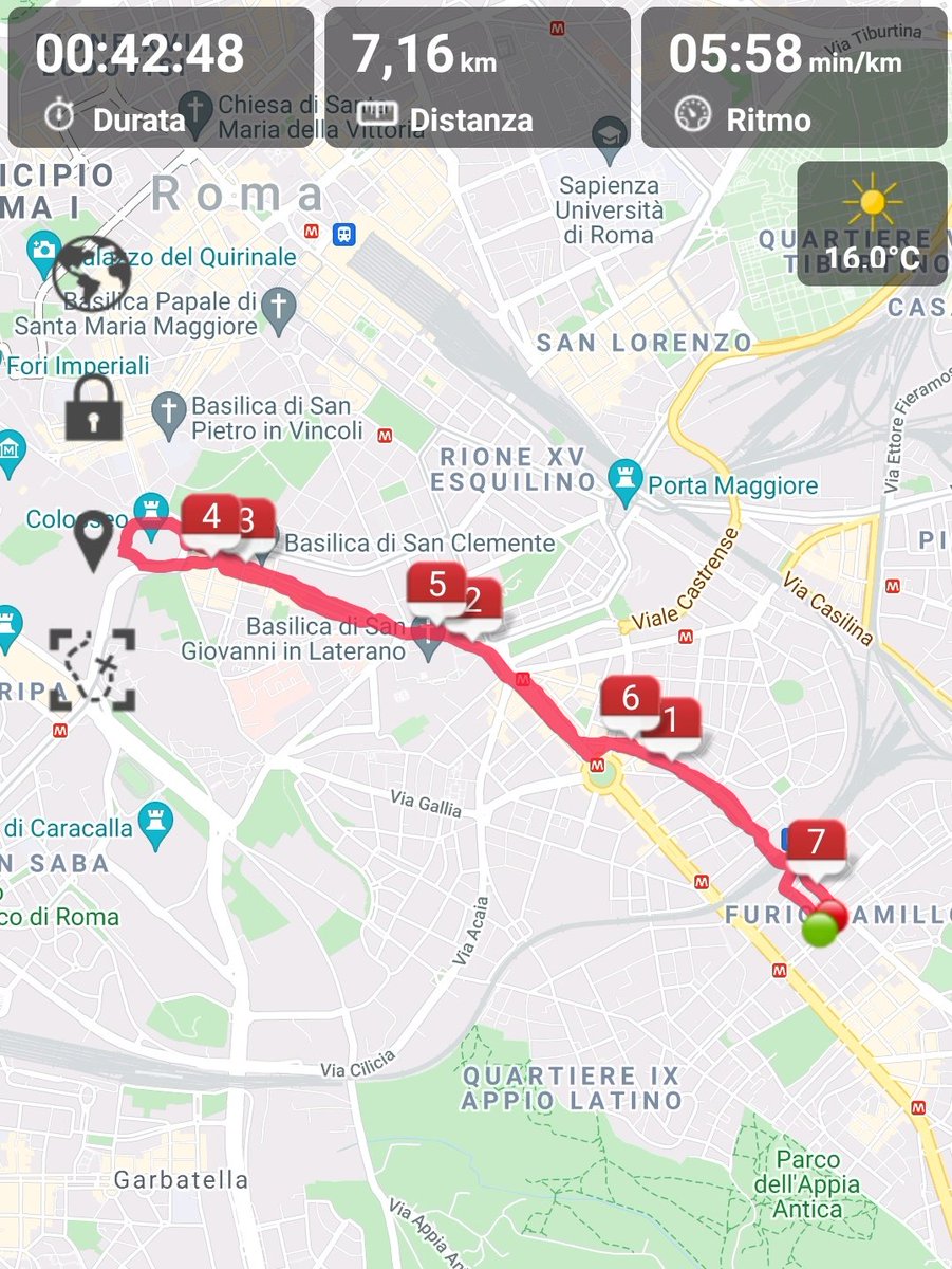 menclamen's tweet photo. Starting the working week with a relaxing 7 km
#Running in Rome
#Colosseo
😃🏃🏽♂️🏃🏽♂️🏃🏽♂️🏃🏽♂️
#7km
#02November #run #km #7 #runner #runners #02Novembre21 #02Nov #02Novembre2021 #02Novembre #picture #pictures #PictureOfTheDay #fotografia https://t.co/G9mdqNkd1L