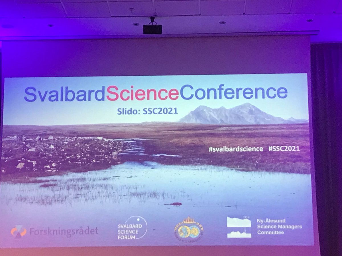mariaansine's tweet image. Svalbard Science Conference #SSC2021 #svalbardscience