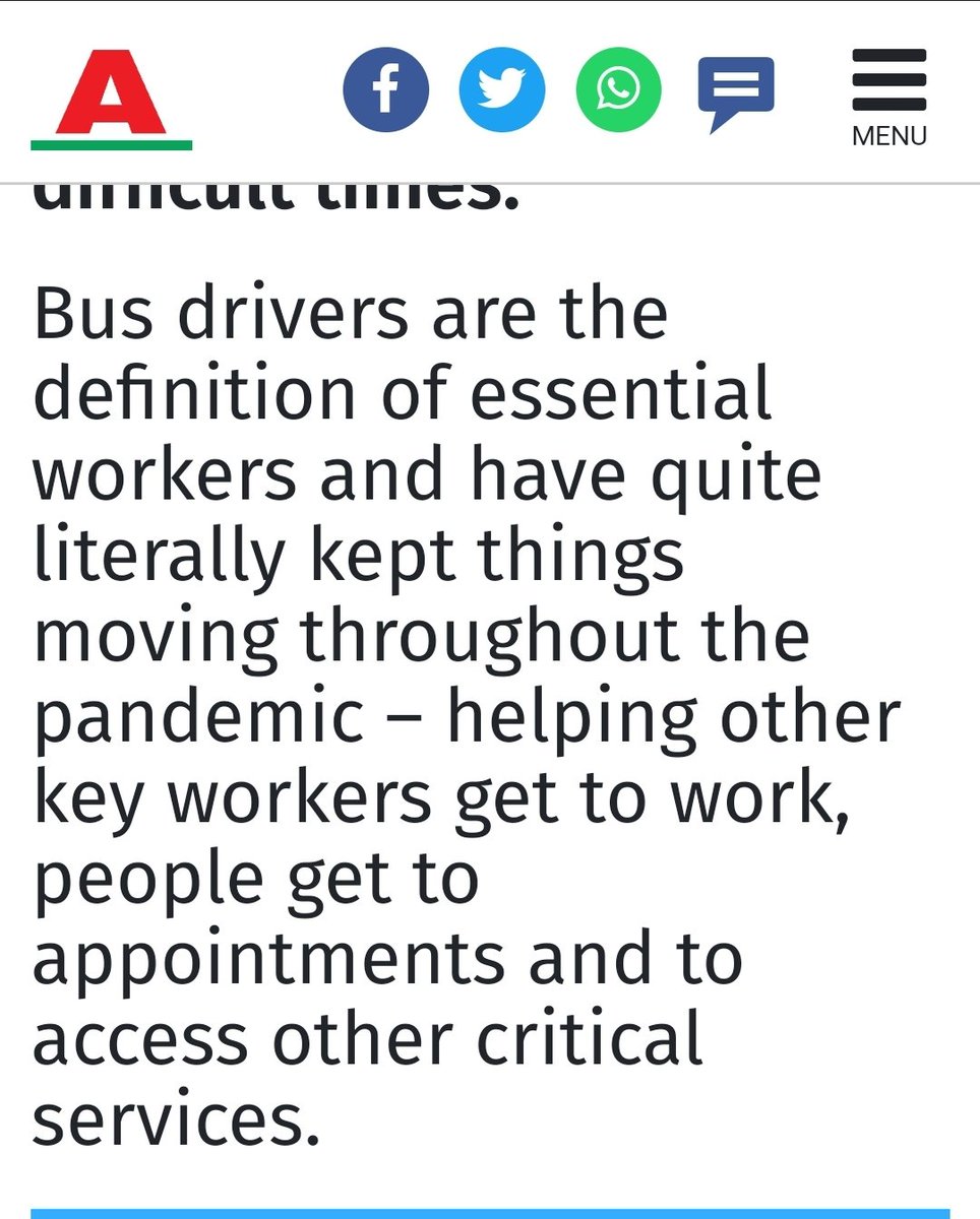 garethbeech's tweet photo. Look what I seen this on the @southwalesargus nice to see more support for our industry. #CheersDrive #Busdriversrule https://t.co/RgvxQalwwc
