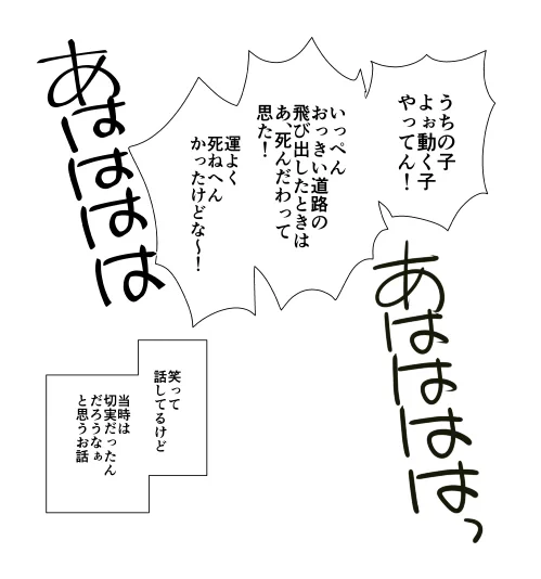 年配の女性に話しかけられ思わず身構えるも･･･！子ども用ハーネスをつけて外出をしていたときのお話！