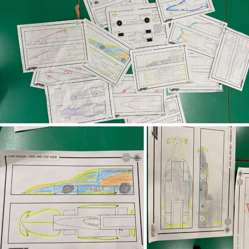 StsPnP's tweet photo. In the last week of term, DT Club students applied their knowledge of aerodynamic shapes, to car design.

Next step, making!

❤️💛💙

#BePandP #Opportunity #Excellence #createandmake #f1inschools https://t.co/6zHMbJEbgk