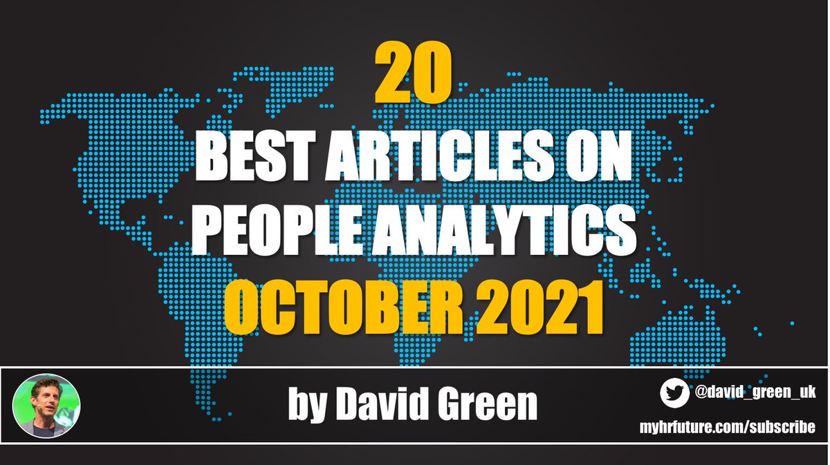 The best HR &amp; People Analytics articles of October 2021 linkedin.com/pulse/best-hr-…

Feat: <a href="/StaciaGarr/">Stacia Sherman Garr</a> <a href="/dave_ulrich/">Dave Ulrich</a> <a href="/jaferrar/">Jonathan Ferrar</a> <a href="/RichardRosenow/">Richard Rosenow</a> <a href="/jcorsello/">Jason Corsello</a> @lruettimann @drtcp <a href="/Amy_C_King/">Amy Charlotte King</a> <a href="/AmyCEdmondson/">Amy Edmondson</a> <a href="/garelaos/">Gareth Jones</a> 

#PeopleAnalytics #HR #Culture #FutureOfWork #HRTech #Diversity