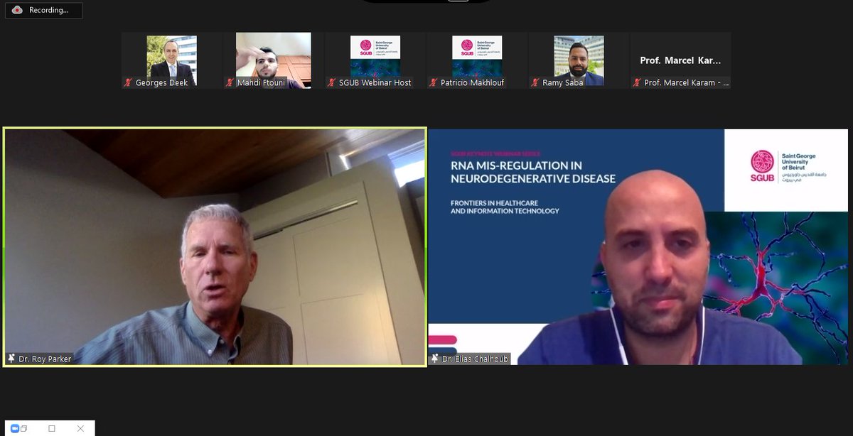 SGUB_edu's tweet photo. Dr. Roy Parker, the second Keynote Speaker in our “Frontiers in Healthcare and Information Technology” series, presented on Friday, October 29, 2021. Huge thanks to the attendees and our SGUB students for an interactive session.
#Highereducation #webinar #studentsuccess https://t.co/Aazg7JZwQG