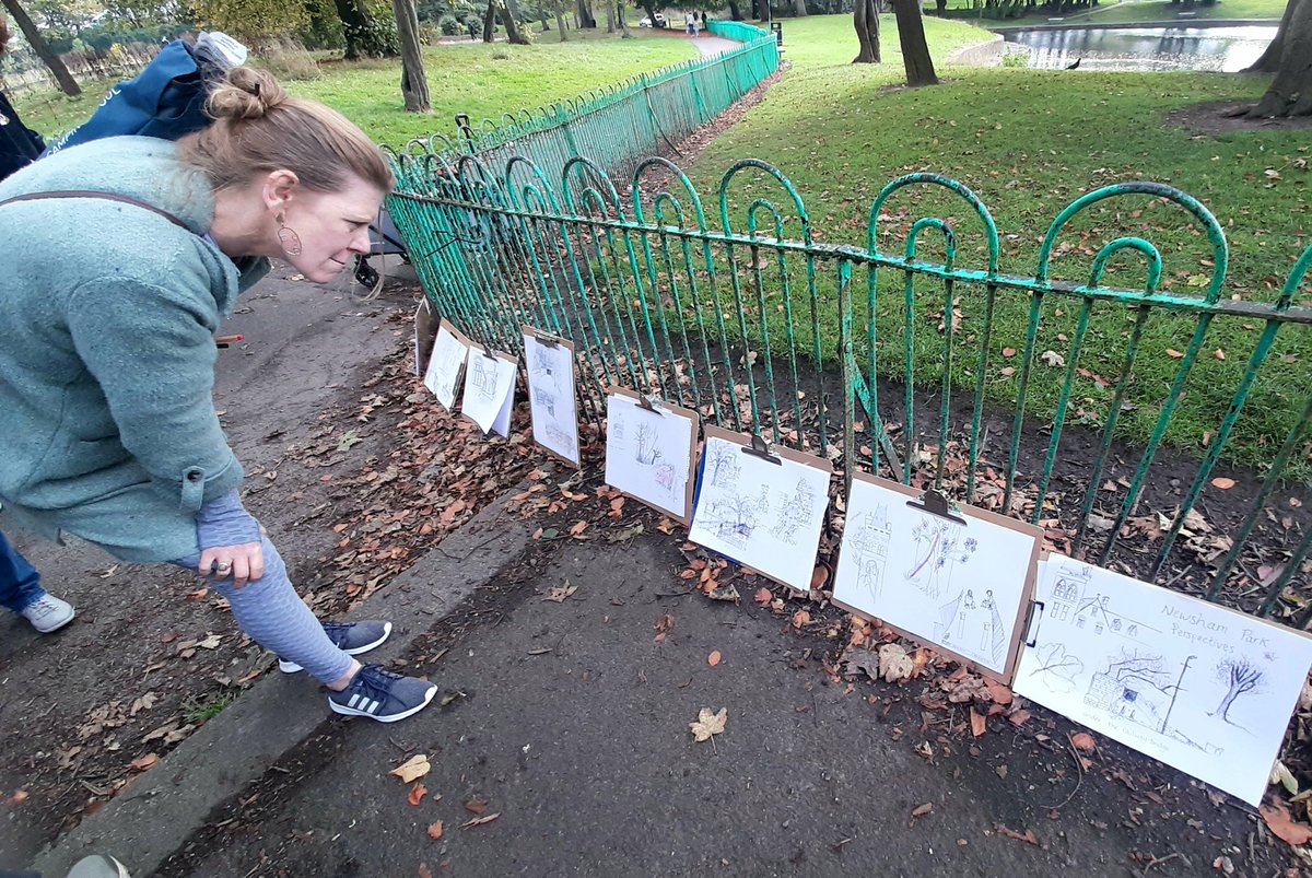 JayneLawless's tweet photo. It maybe an ordinary Tuesday to some, but to us it's a day of looking and watching and sketching what we see, capturing moments on paper. Today's our tonic day. 

11 at @ListerStepsTOL
#NorthEndSketchClub 
@Positivity_Liv https://t.co/fOXtDYZfvc