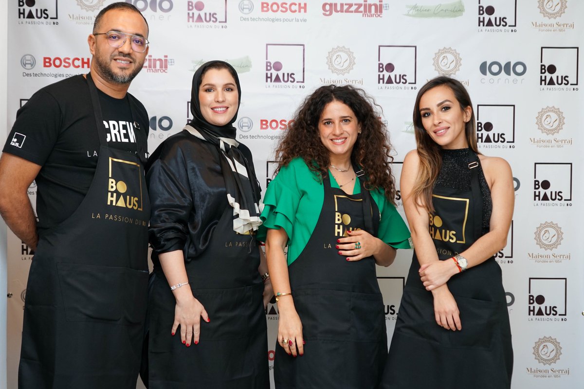 aemagazine's tweet photo. #BohausDesign Cooking Show : une rencontre gourmande à Casablanca🍰 #teamarchi #designmaroc
https://t.co/abNIDVM0Qs https://t.co/BZIRycx1sj