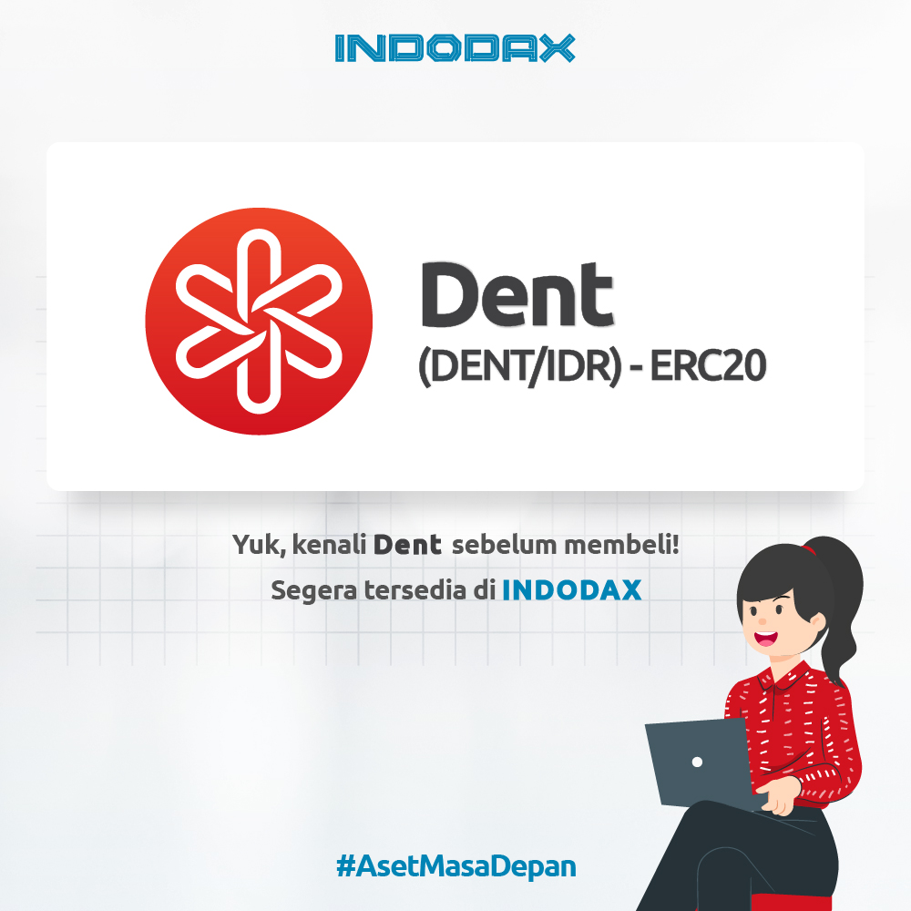 indodax's tweet photo. Ketahui Lebih Banyak Mengenai DENT.
DENT mulai diperdagangkan di Indodax pada Kamis, 4 November 2021. 

Bagaimana sebenarnya DENT itu? 
https://t.co/y1sV8QNnjy

#indodax #asetmasadepan https://t.co/kNAHcvVApA