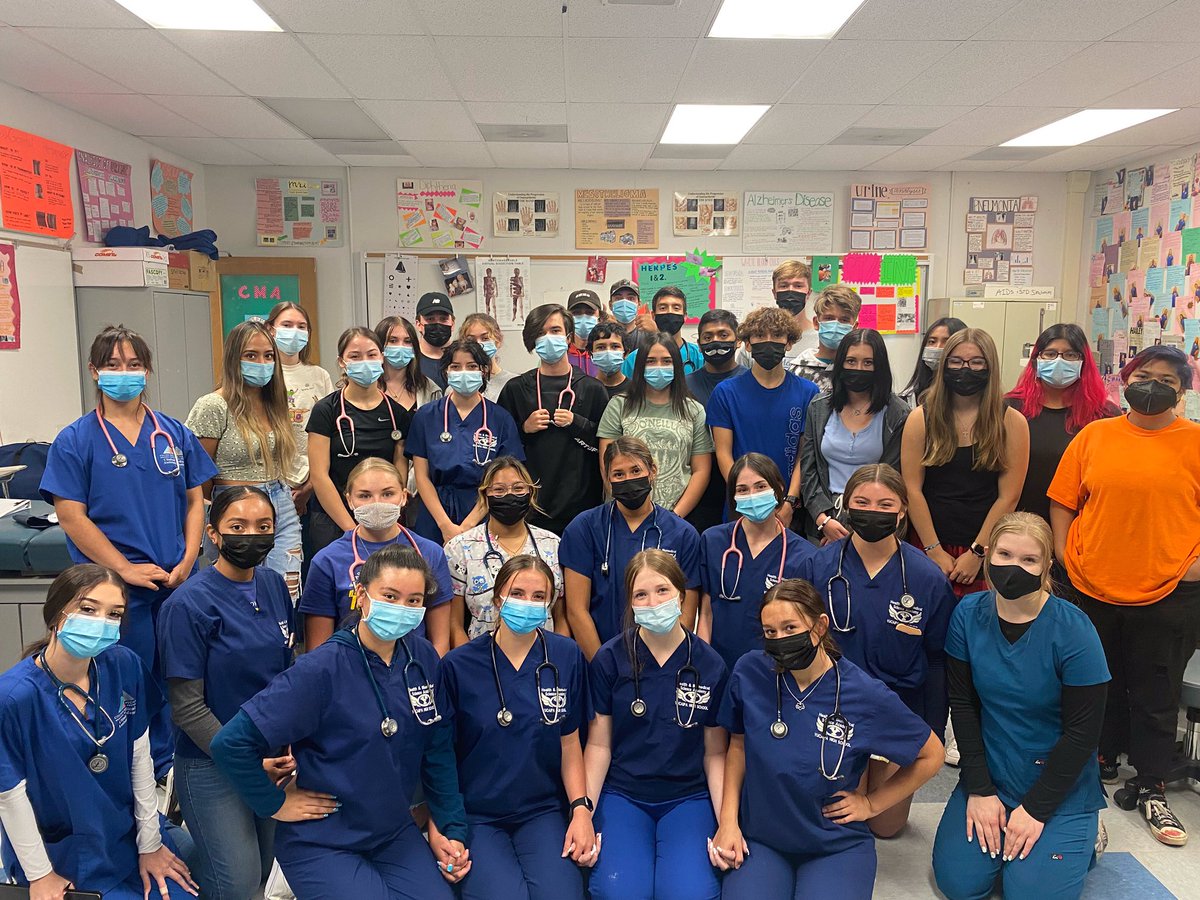 yhs_careerctr's tweet photo. YHS CMA &amp; EMR VILLAGE ..Amazing passionate students learning their future craft.... @CRYROP @YucaipaHigh https://t.co/WuI2TEy4k3