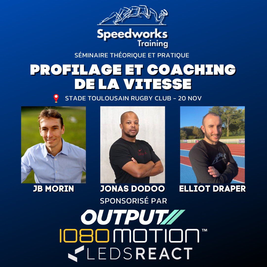 speedworks_fr's tweet image. ANNONCE SÉMINAIRE ⚠️

Nous avons le plaisir de vous annoncer notre premier événement en France : un séminaire où interviendront @jb_morin @EatSleepTrain_ et @el_speediskey au @StadeToulousain le 20 novembre !