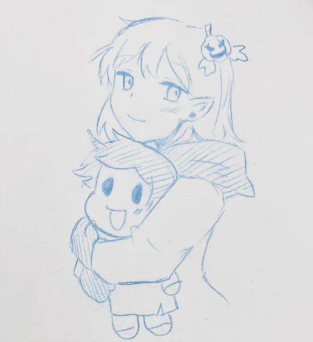 遲來的萬聖節塗鴉。。#lumity #TheOwlHouse 