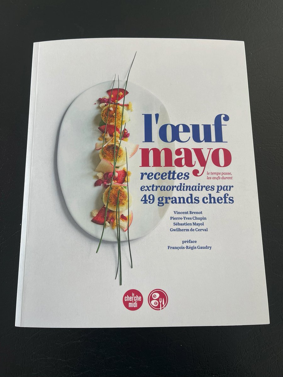 Mille mercis <a href="/VBrenotlawyer/">Vincent Brenot (law)</a> pour cet ouvrage magnifique qui sublime l’œuf mayo ! 
Le temps passe, les œufs durent.