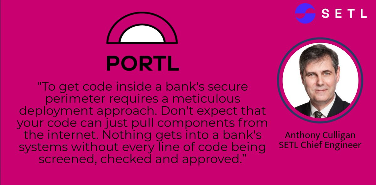 setl_io's tweet photo. In our article “Why isn’t Blockchain Working?" we explore the disconnect between the high levels of IT security that banks expect vs the innovation-first approach taken by some blockchain frameworks https://t.co/rg4lmlnmDA #deployability #interoperability https://t.co/n0vMcOEOyN