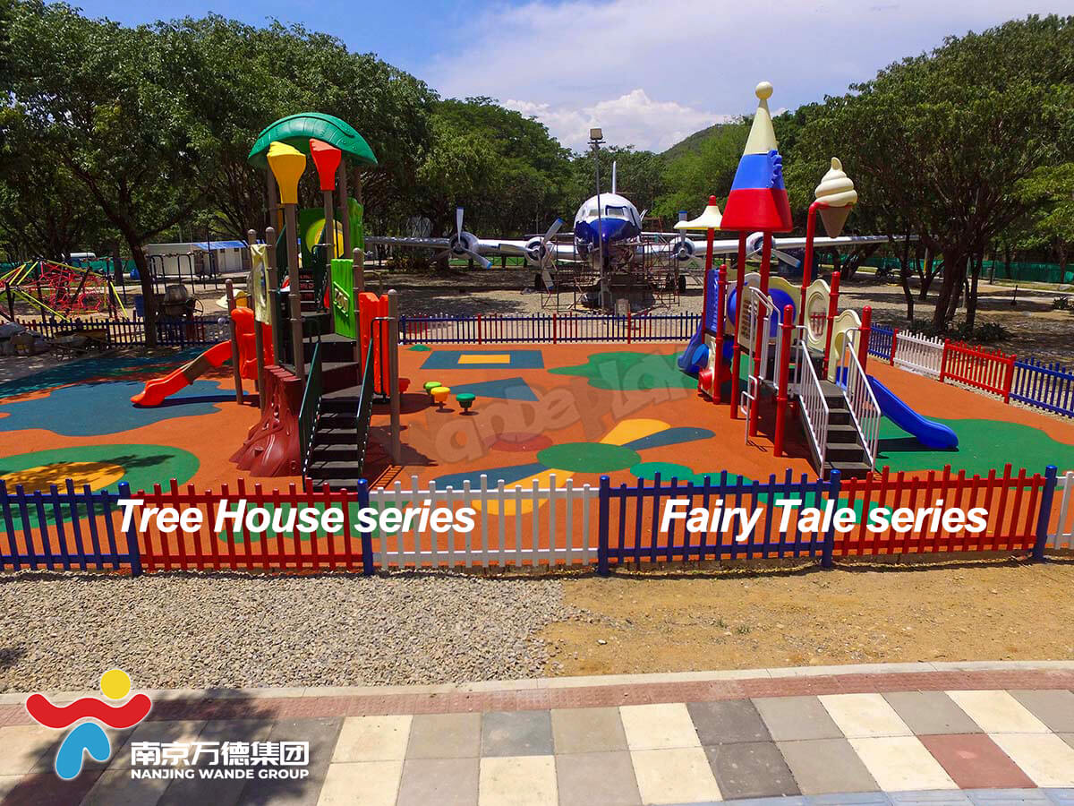 WandeOfficial's tweet photo. In Colombia
We added different shapes of slides, climbing nets, and ZIPlines to this project; the park looks great with the colorful EPDM ground.
https://t.co/Ac0W9JCc8e
#outdoor #playground #park #landscape #leisure #entertainment #playsets #amusementparks #community https://t.co/2sL17H4RXq