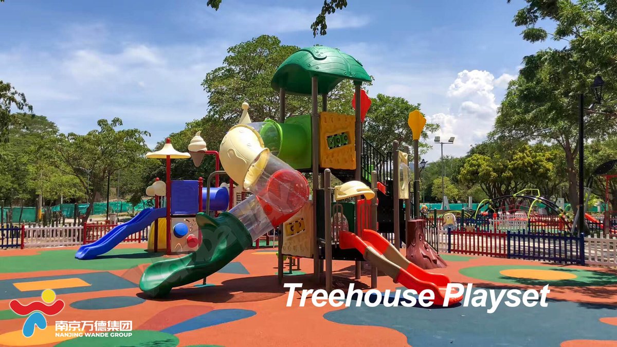 WandeOfficial's tweet photo. In Colombia
We added different shapes of slides, climbing nets, and ZIPlines to this project; the park looks great with the colorful EPDM ground.
https://t.co/Ac0W9JCc8e
#outdoor #playground #park #landscape #leisure #entertainment #playsets #amusementparks #community https://t.co/2sL17H4RXq