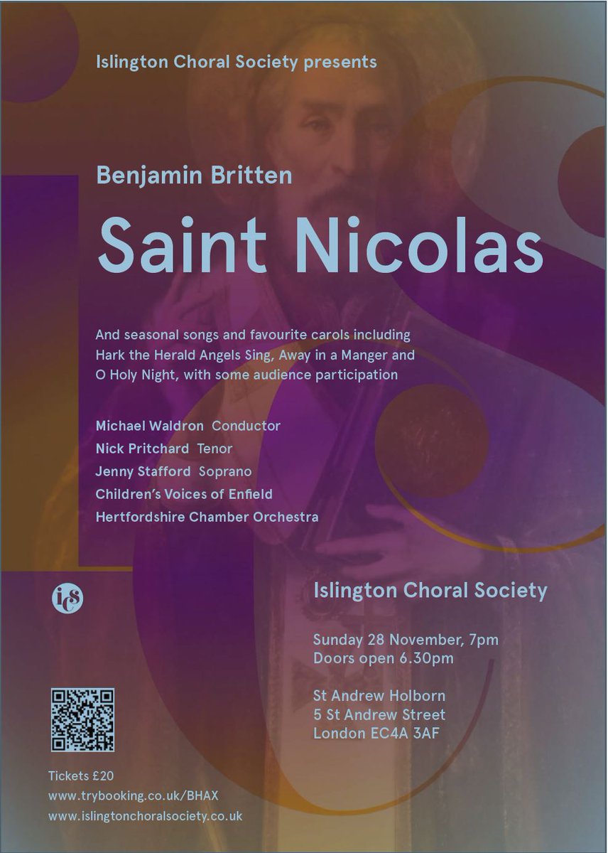 We're back! 

After months of Zoom rehearsals, we're finally together again and have a concert at the end of this month.

Tickets via islingtonchoralsociety.co.uk