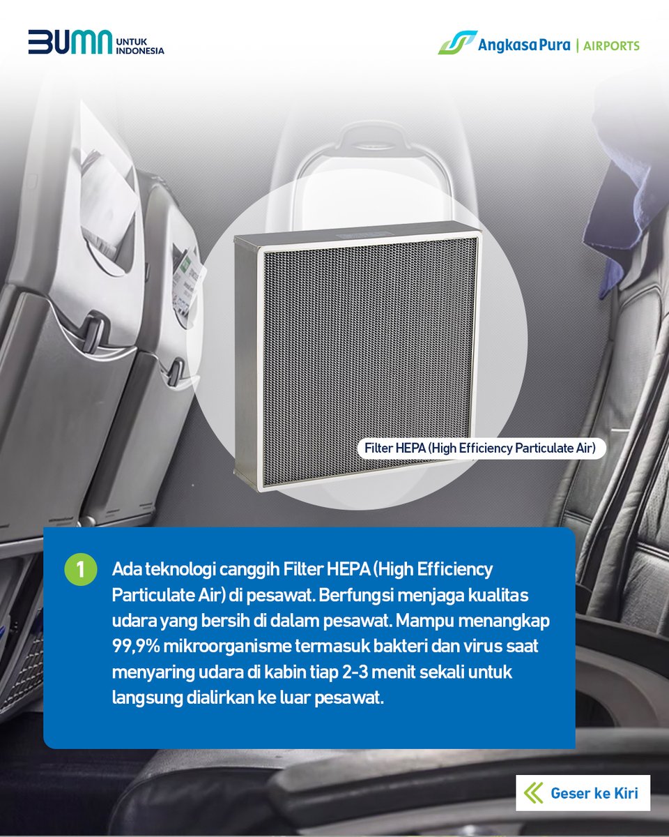 AP_Airports's tweet photo. Bagi kami, keamanan dan kenyamanan mu adalah yang nomor satu! Jadi, kamu ga perlu khawatir lagi ya. Yuk, #TerbangLagi bersama #AdminAP1 dan pilih pesawat sebagai moda transportasi bepergian mu! (2) https://t.co/qHrhPZUqop