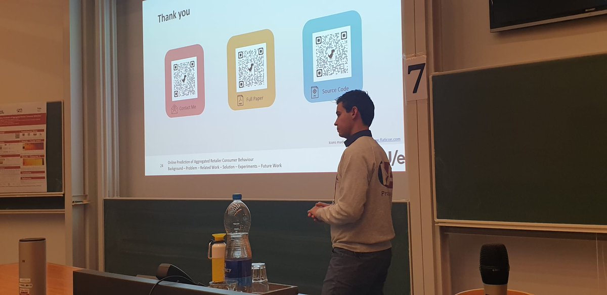 Yesterday, Yorick Spenrath <a href="/ScientistYorick/">Yorick Spenrath</a> presented the results of his work with <a href="/_Dr_MH/">Marwan Hassani</a> and <a href="/bfvdongen/">Boudewijn van Dongen</a> on online prediction of aggregated retailer consumer behavior at the #SA4PM workshop #icpm21