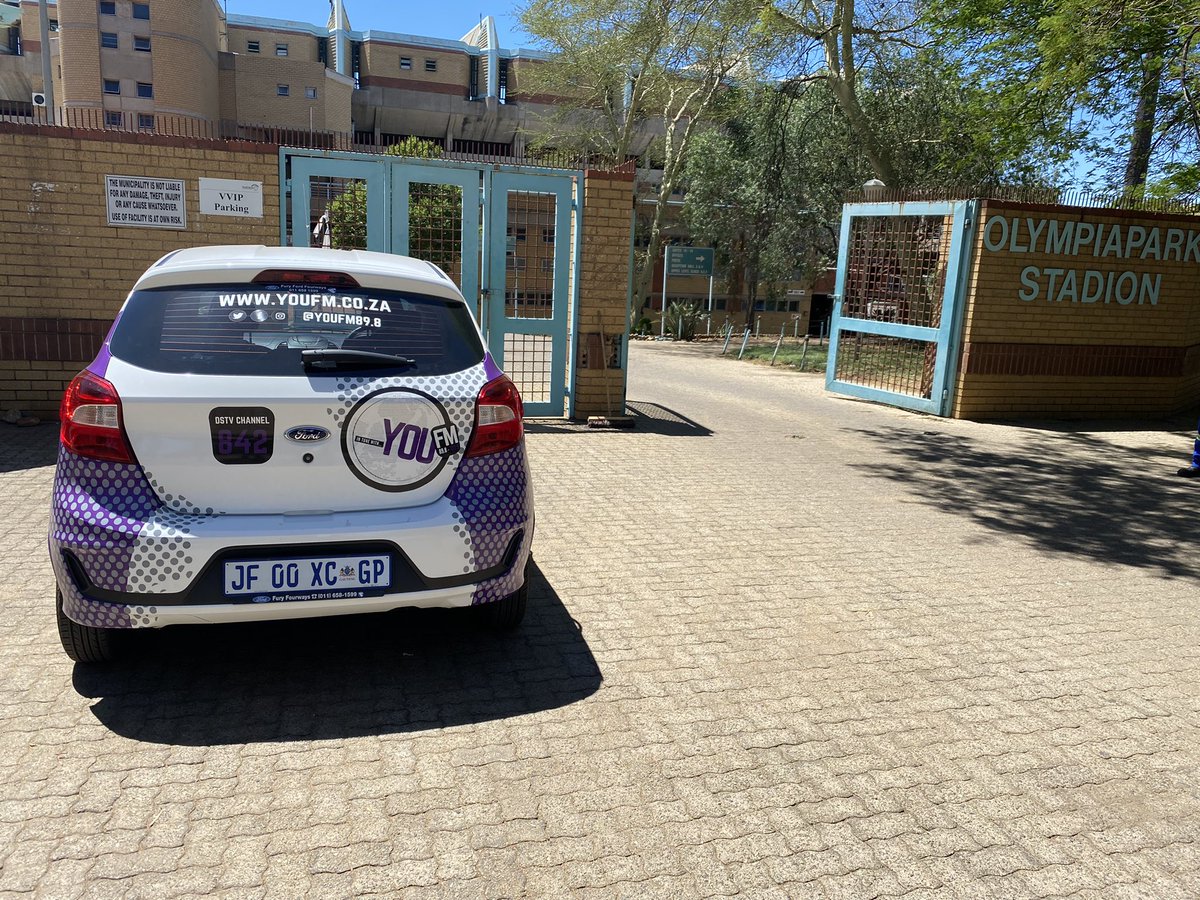 newsnoteSA's tweet photo. @YOUFM898 team in Rustenburg is today checking out different stations. The voting station at Olympia Park Stadium is empty. #YOUChoose #YOUVote #Elections2021 #LGE2021 https://t.co/rbydoBvCsS