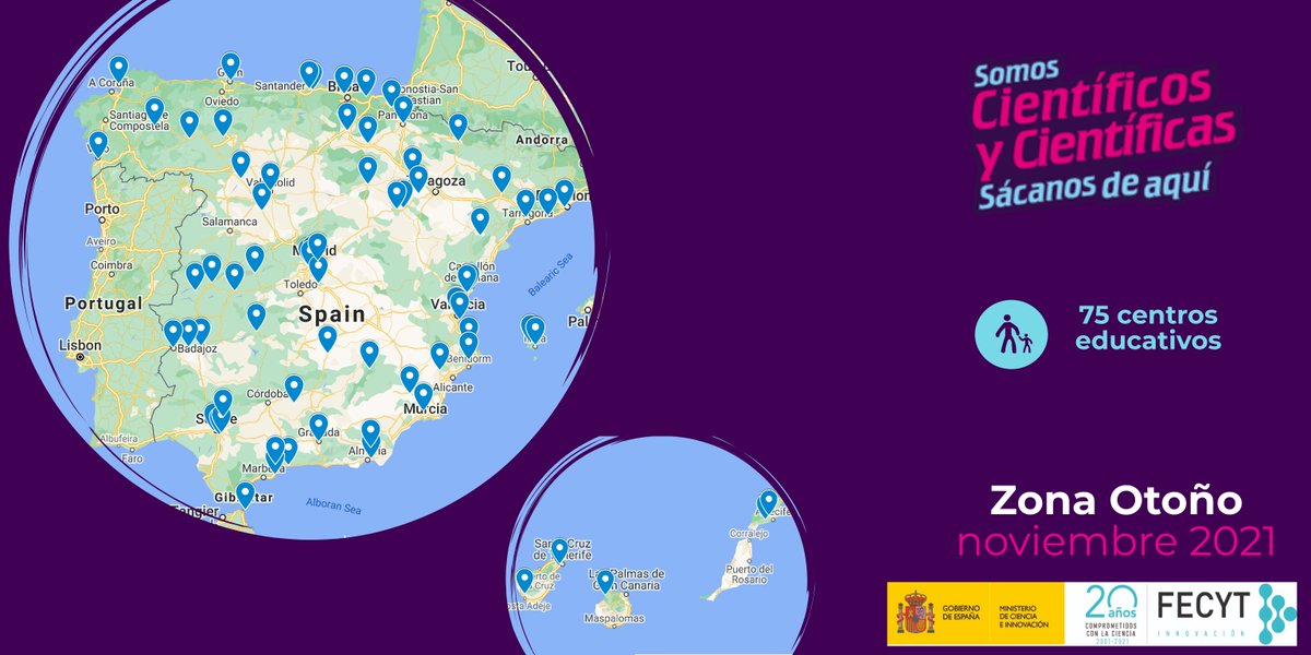 📢Hoy comienza #SCientíficxs, donde miles de estudiantes de 14 a 18 años conocerán e interactuarán con decenas de personas que trabajan en #ciencia y #tecnología, a través de #Internet fecyt.es/es/noticia/com…