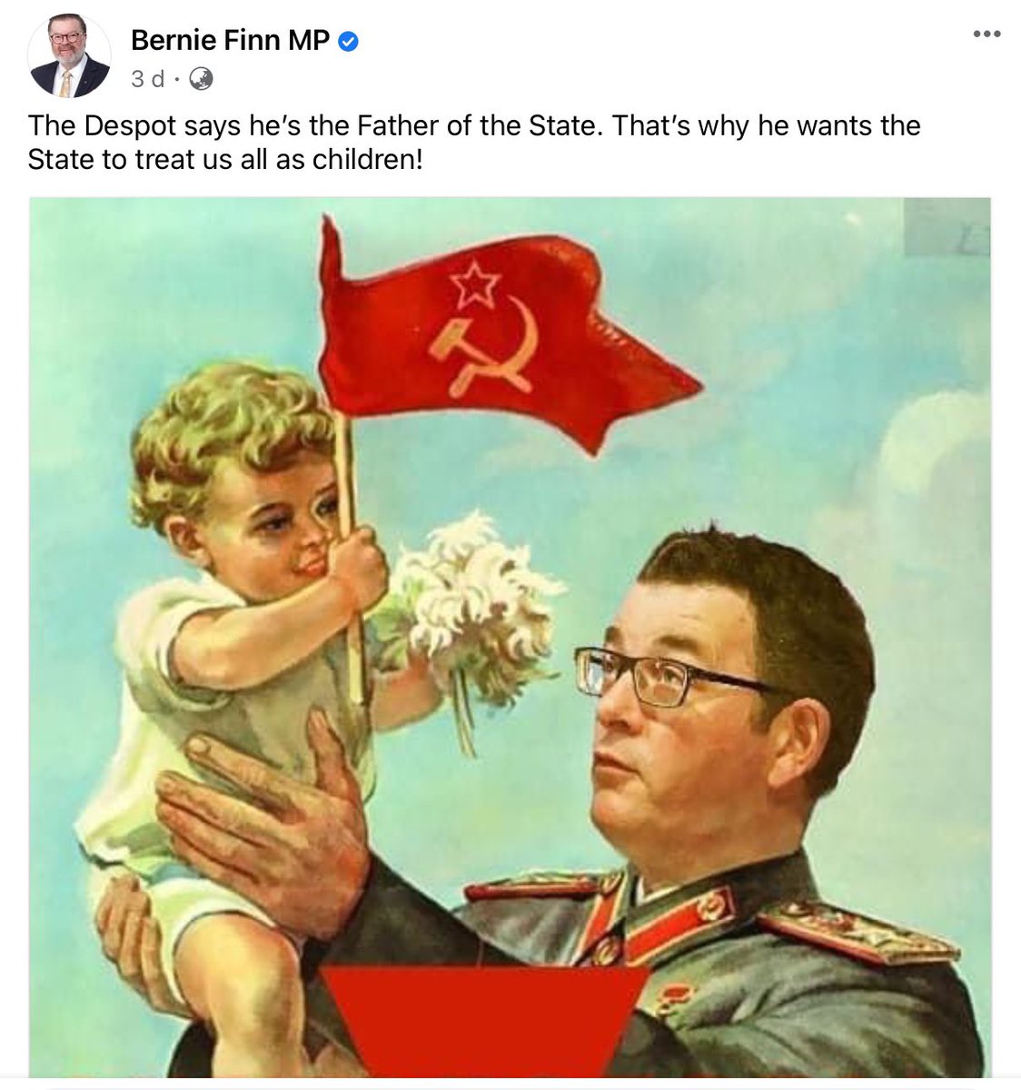 thesloganbogan's tweet photo. Speaking of dickhead Liberals, Bernie Finn. 

#SpringSt #Auspol #LiberalDickhead https://t.co/4uYZCkLKyx