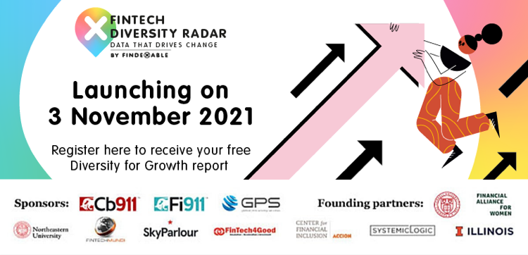 In 24 hours we launch the #DiversityforGrowth2021 report - based on data from 1032 fintech companies, we’ve produced the world’s first report on the role of women in fintech globally. Don’t miss out, register here: hubs.ly/H0-nl1n0

#womenintech #FintechDiversityRadar