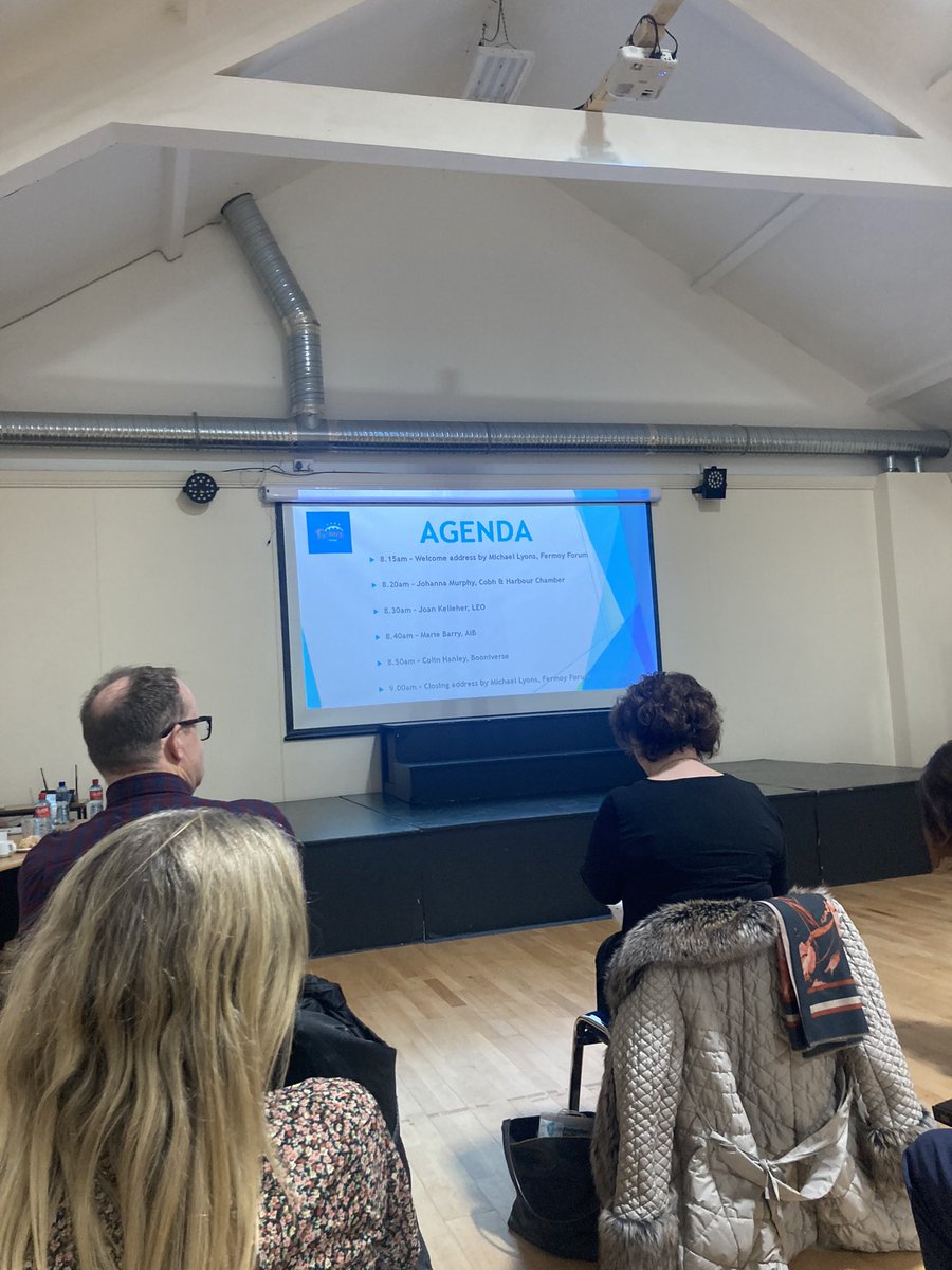 SynergyCUCork's tweet photo. Fantastic to be with #business people in #fermoy this morning at a breakfast meeting organized by @FermoyForum . Well done to all involved , great to see people working together to make #Fermoy a better place live, work and do business. 👏👏

#wherecommunitymatters #corkbusiness https://t.co/gxuySABLAX