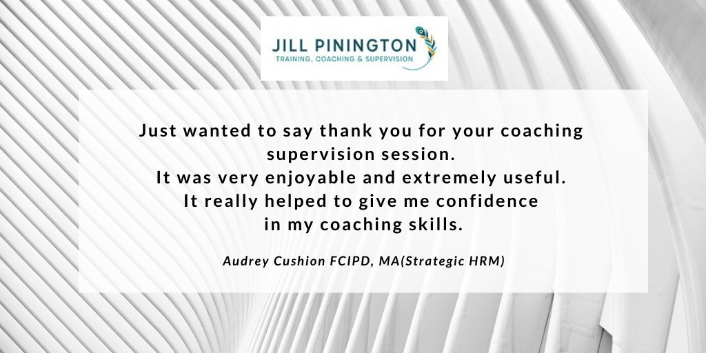 I’ve received some lovely comments from a client that I have helped to give confidence in their coaching skills.

A great start to the day 

Thank you  Audrey for your kind words. 

#testimonialtuesday #coaching
