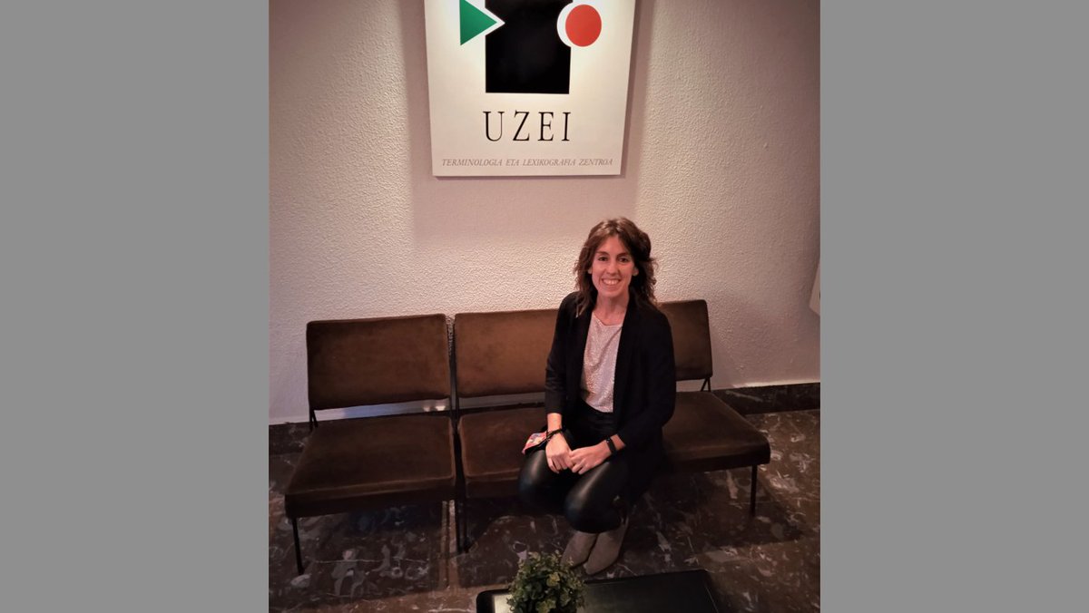 UZEI_'s tweet photo. Europar Batasuneko (@EU_Commission) Itzulpen Zuzendaritza Nagusiko itzultzailea den Leire Segurarekin elkartu ginen ostiralean. Lan-saio aberasgarria izan zen itzulpengintzaren eta terminologiaren arloan bi erakundeok egiten dugun lana elkarri hobeto ezagutarazteko. https://t.co/cQlVNjHFZ9