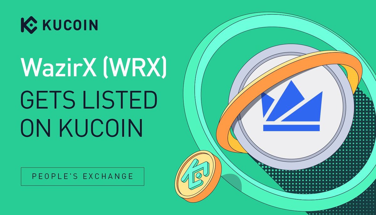 kucoincom's tweet photo. 📢 NEW LISTING

$WRX @WazirXIndia gets listed on #KuCoin!

🔹Pairs: WRX/USDT, WRX/BTC
🔹Deposit: now open (network: BEP20)
🔹Trading: 9:00 on November 3, 2021 (UTC)
🔹Withdrawal: 10:00 on November 4, 2021 (UTC)

Details: https://t.co/uA02HNNeU7 https://t.co/VJB6F53x0T