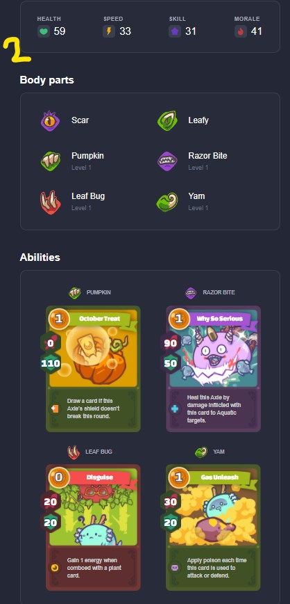 YEYEmeta's tweet photo. 1/
🚨Build a Team🚨

I'm Looking For Scholar 👀

I have 6 #Axie labelled 1-6

Build a team for me with 3 Axies and tell me why it works and what is your expected MMR~

I'll pick a scholar here when I see my favourite teambuild~ 🥲

@AxieInfinity #Axieinfinity #AxieScholarships https://t.co/CGCv1PuBMD