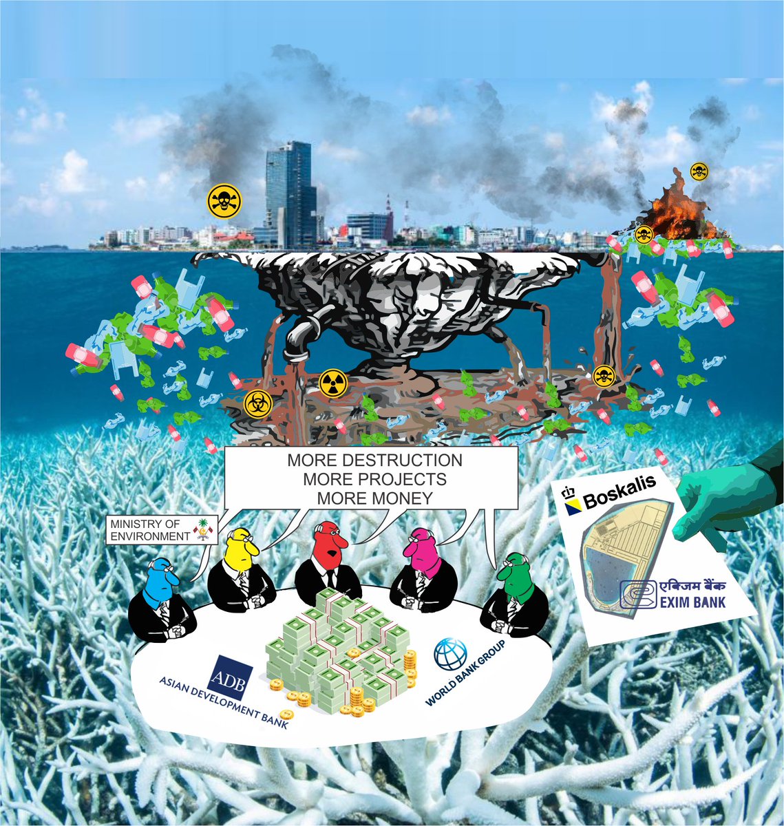 The world must look closely at the actions that the government of #Maldives has taken and has been taking with the donor finance it has received.

Don't just blindly listen and clap at what they feed their international media pals.

#COP26 #TogetherForOurPlanet #MaldivesAtCOP26