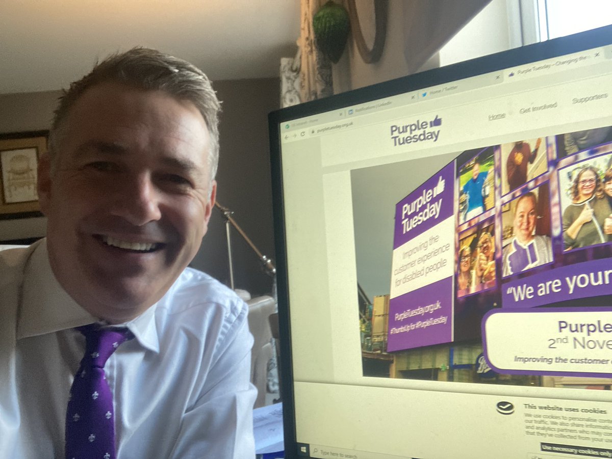 andyzurich1's tweet photo. Get involved with Purple Tuesday and watch the live panel event @ZurichInsUK #ThumbsUp #PurpleTuesday https://t.co/iqFnExKKw2