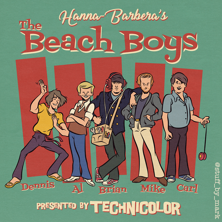 The_Ren1981's tweet photo. Hanna-Barbera's Beach Boys https://t.co/NMiFZEzrbb