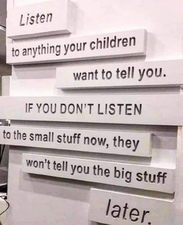 stjosephlisburn's tweet photo. A message for all of us as parents and as teachers….. https://t.co/X9fvTT6pZT