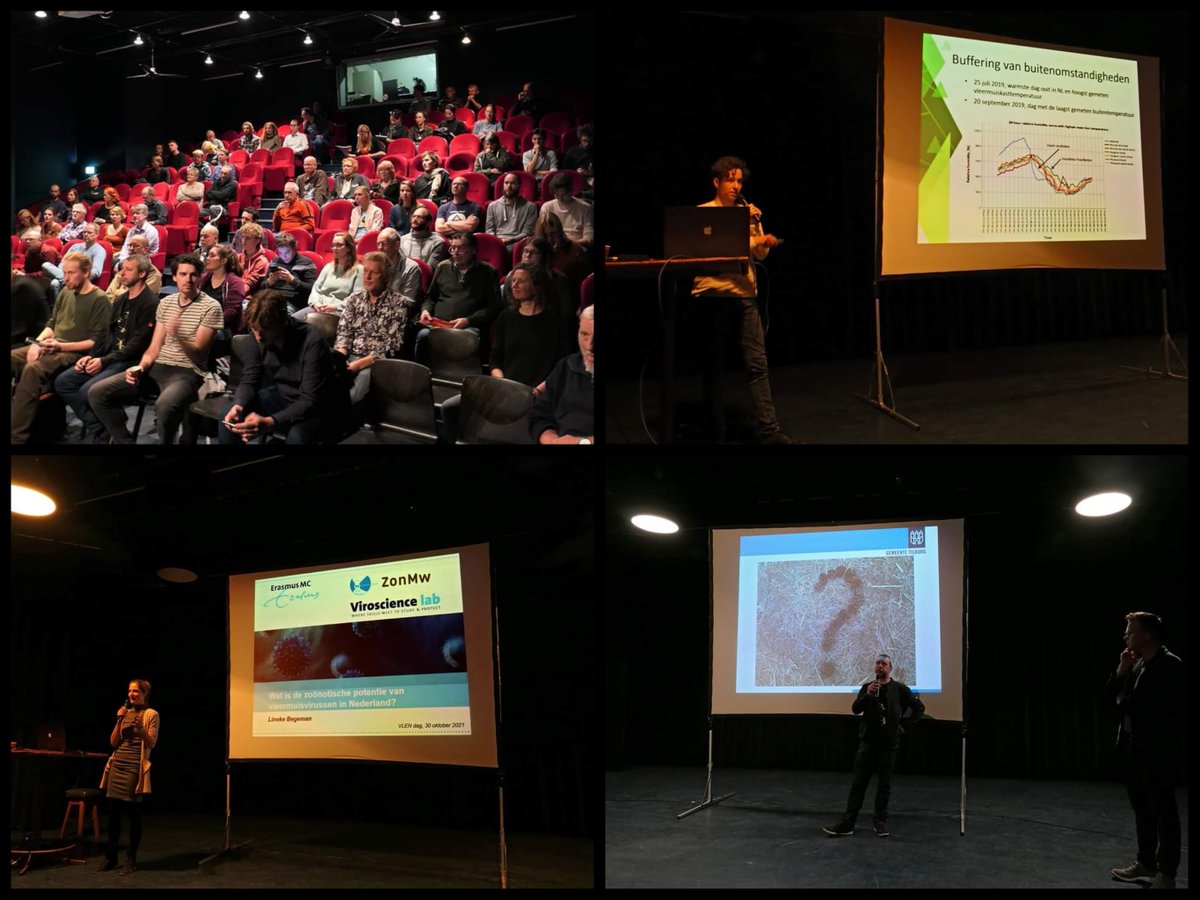Afgelopen zaterdag was ik dagvoorzitter van de 43ste VLEN-dag. Met zo'n 140 mensen live en 70 online was er veel aandacht voor dit geslaagde #vleermuizen symposium. 1/3
(fotocredits: Erik Korsten)
